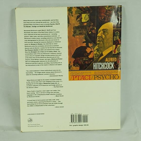 Alfred Hitchcock Poster Art From the Mark H. Wolff Collection Tony Nourmand - Picture 3 of 4